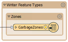 Adding the GarabageZones writer feature type